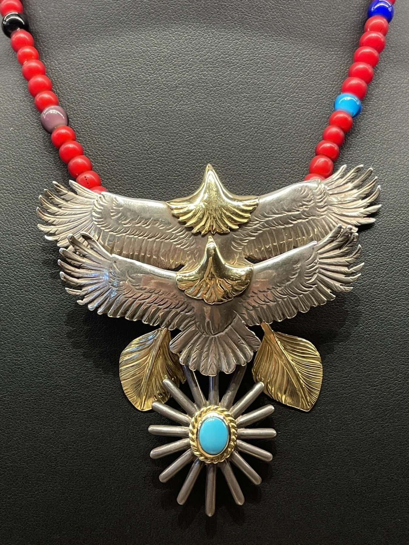 Goros x2 Eagle W/ Sea Urchin - Native Feather | 日本のGoro's専門店