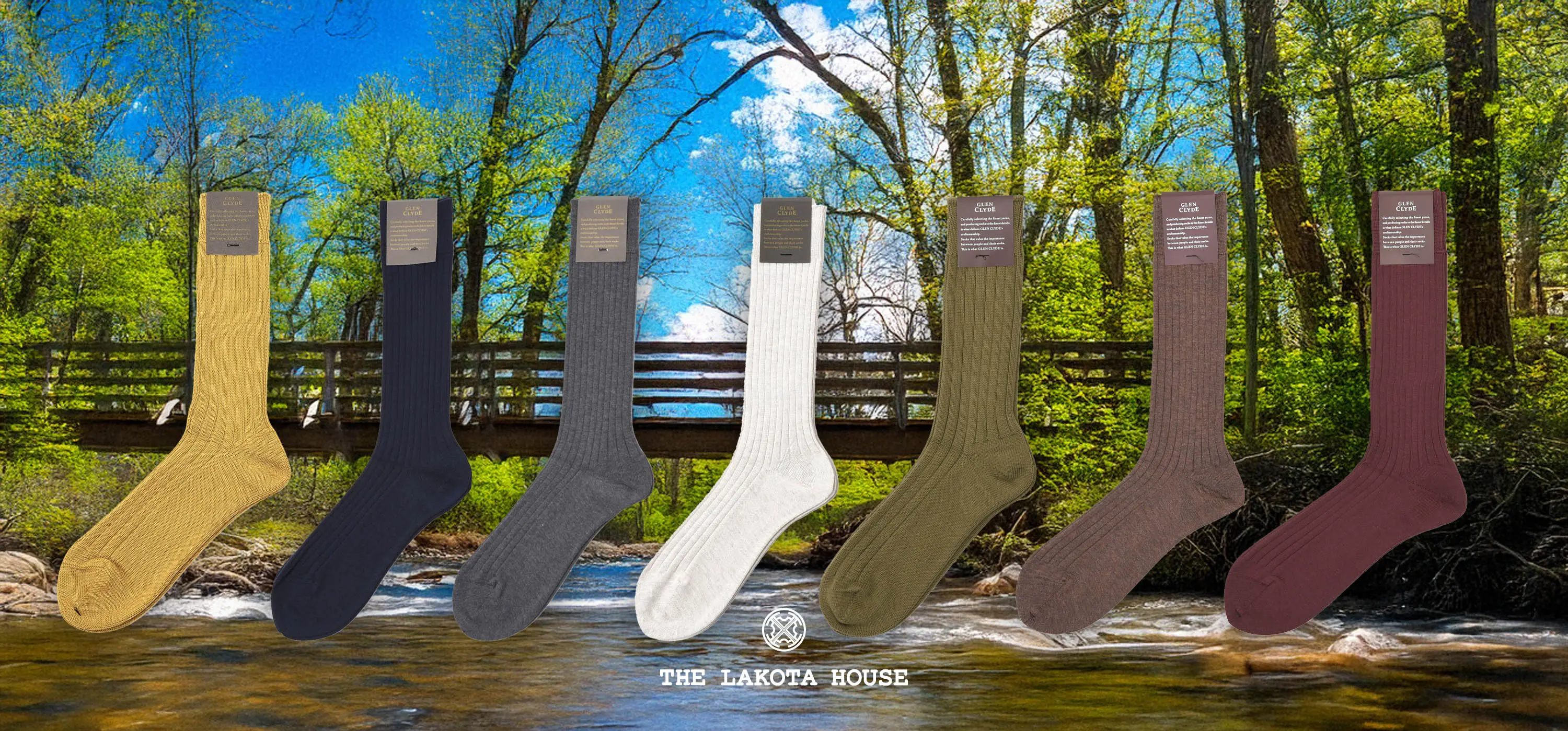 Lakota ラコタハウス×グレンクライド メンズソックス(靴下)の商品