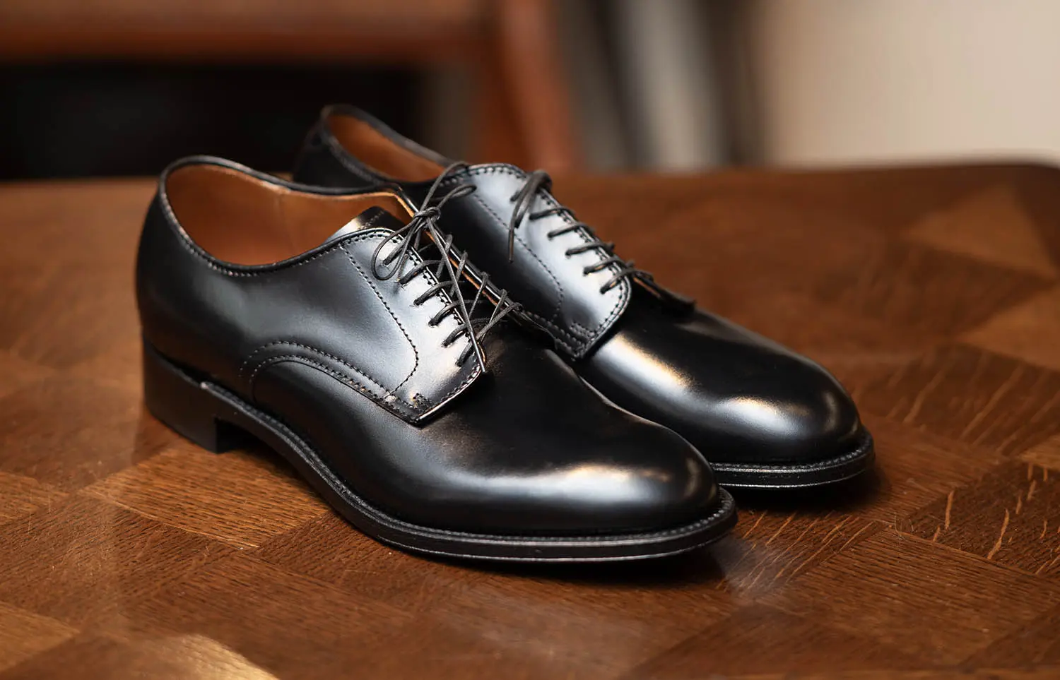 オールデン 53507 P-TOE モディファイド カーフ黒-Natoriya