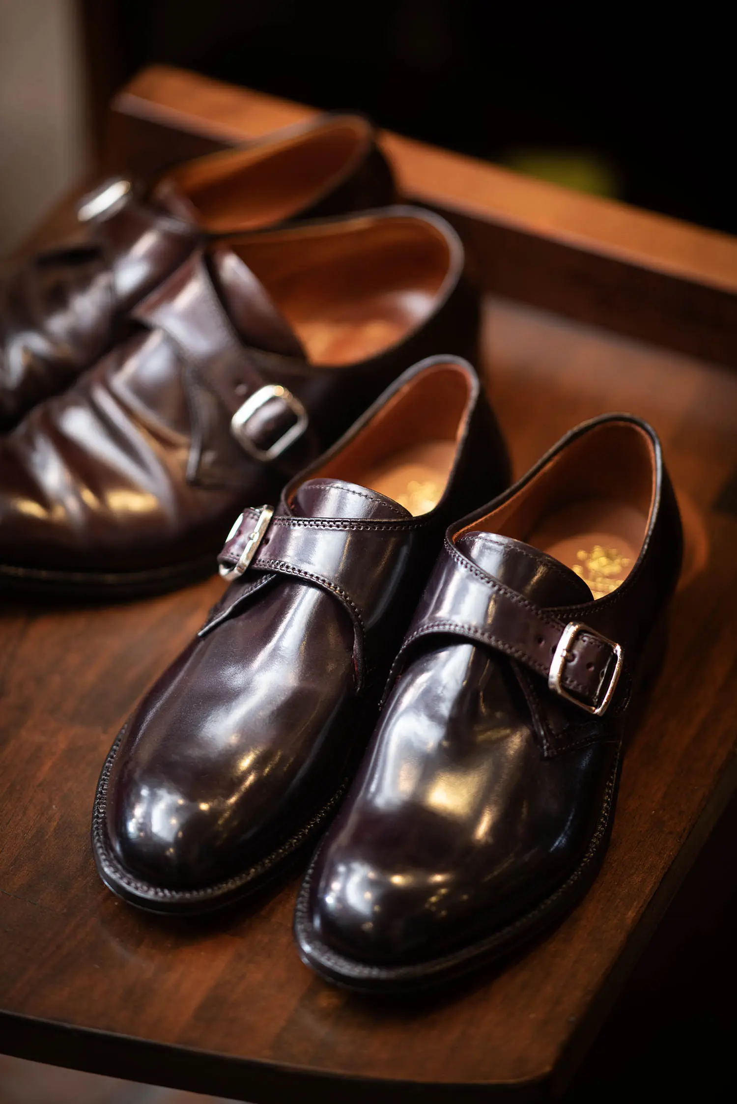 オールデン 1878 モンクストラップ モディファイド コードバン (バー