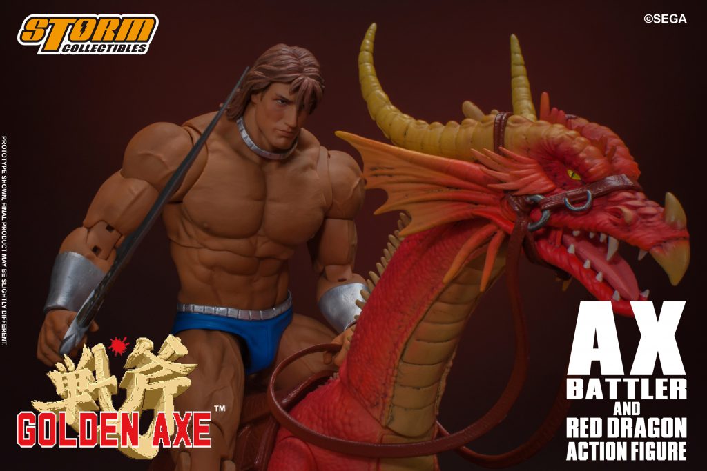 Golden Axe Action Figure AX Battler And Red Dragon | 株式会社ノーツ