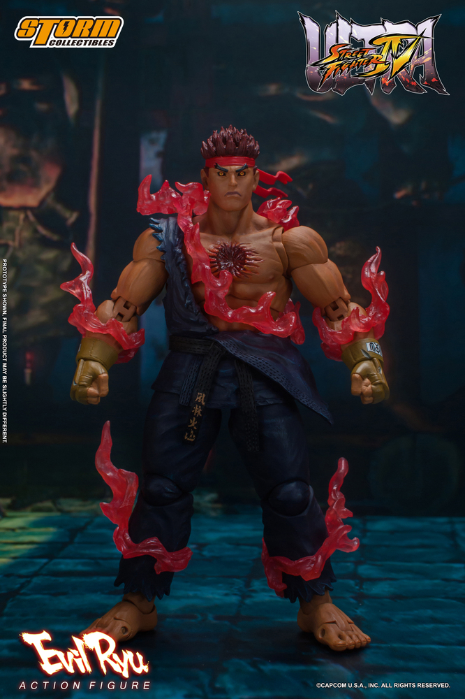 ULTRA STREET FIGHTER IV – EVIL RYU Action Figure | 株式会社ノーツ