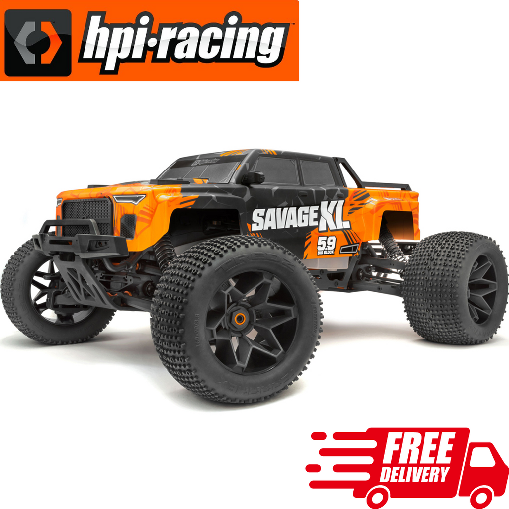 HPI Savage XL 5.9 1/8 Nitro RC Monster Truck RTR 4x4 Car Big Block