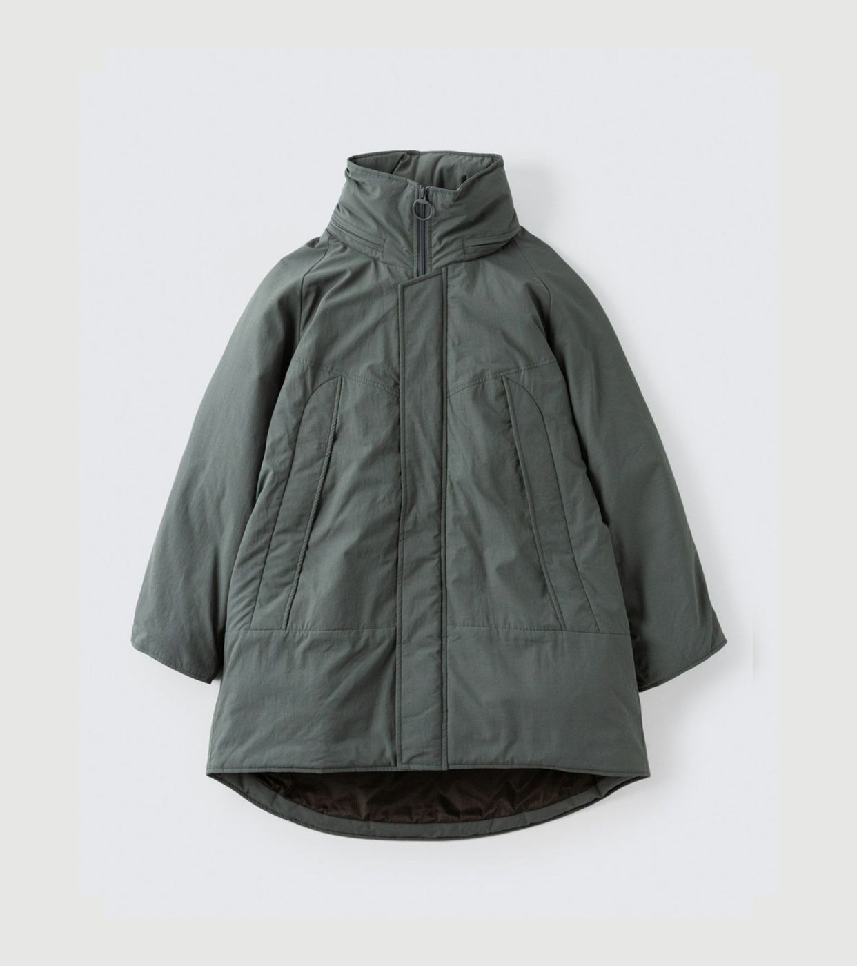 WILD THINGS ウィメンズ モンスターパーカー , F Grey – Navyblue