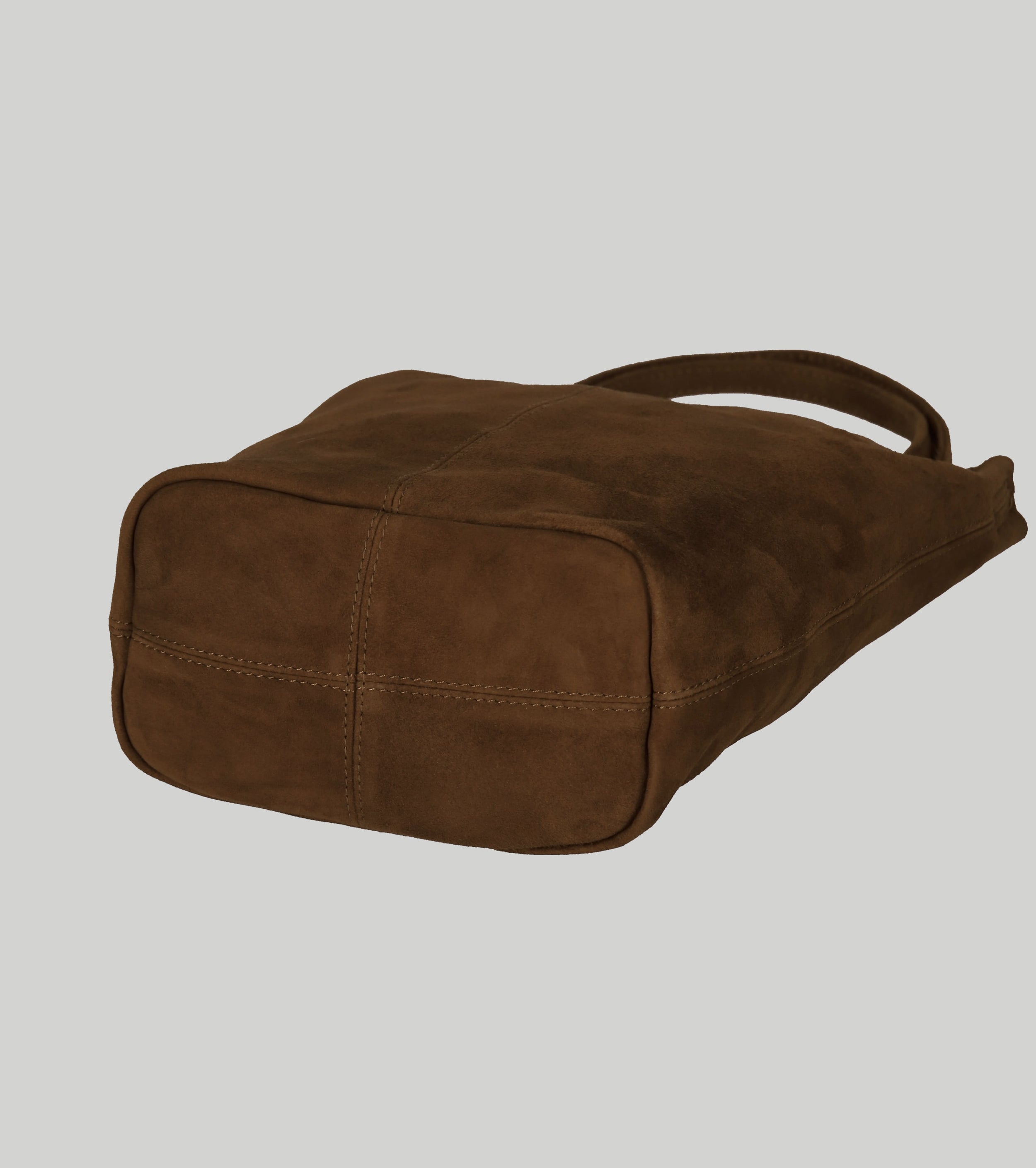 Morphee 2WAY SMALL TOTE , Brown – Navyblue