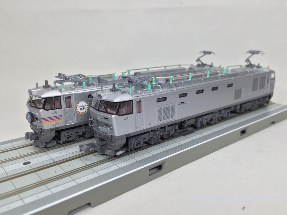 EF510-500 銀釜 入線です。KATO 3065-5 鉄は熱いうちに報告 | NGaugeJP