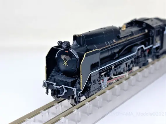 D51形1号機 梅小路機関区”1972″が入線しました！ KATO 2018-1 KKB00238