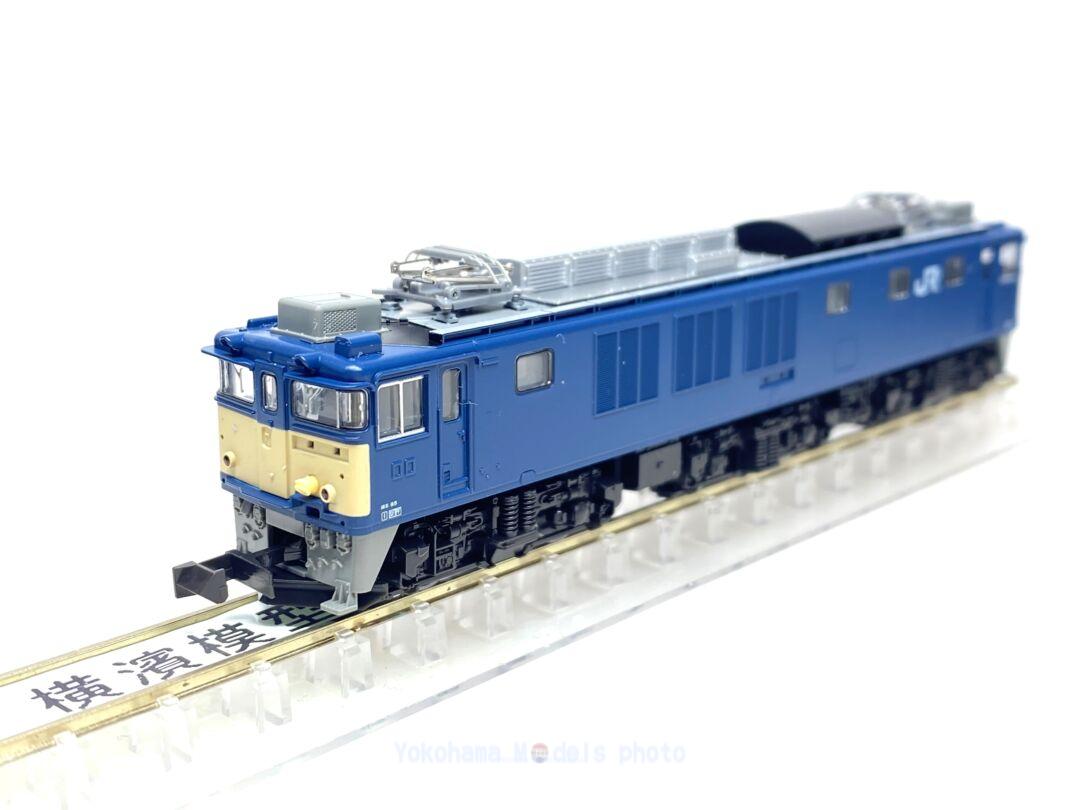 EF64 1000番台 一般色 JR貨物クーラー搭載車（電暖表示灯撤去）が入線