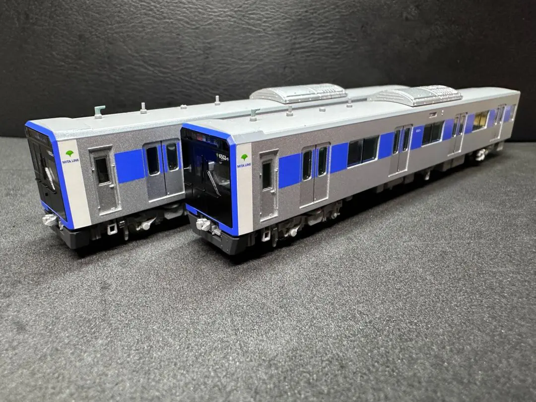 ポポンデッタ】Nゲージモデル 都営6500形三田線の塗装サンプル （試