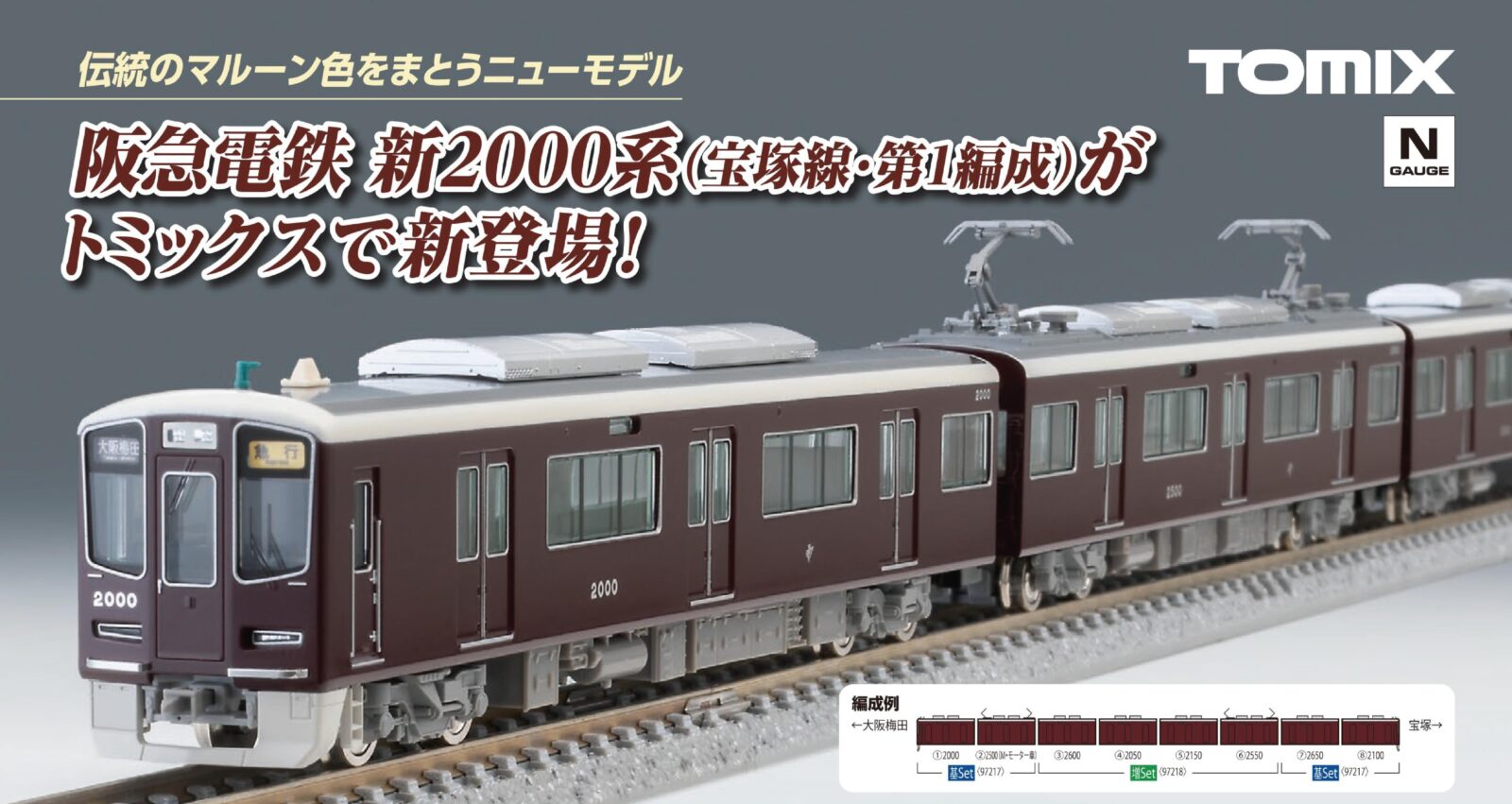リリース情報】トミックス・ジオコレ 2025年12月26日(金)発売 阪急電鉄