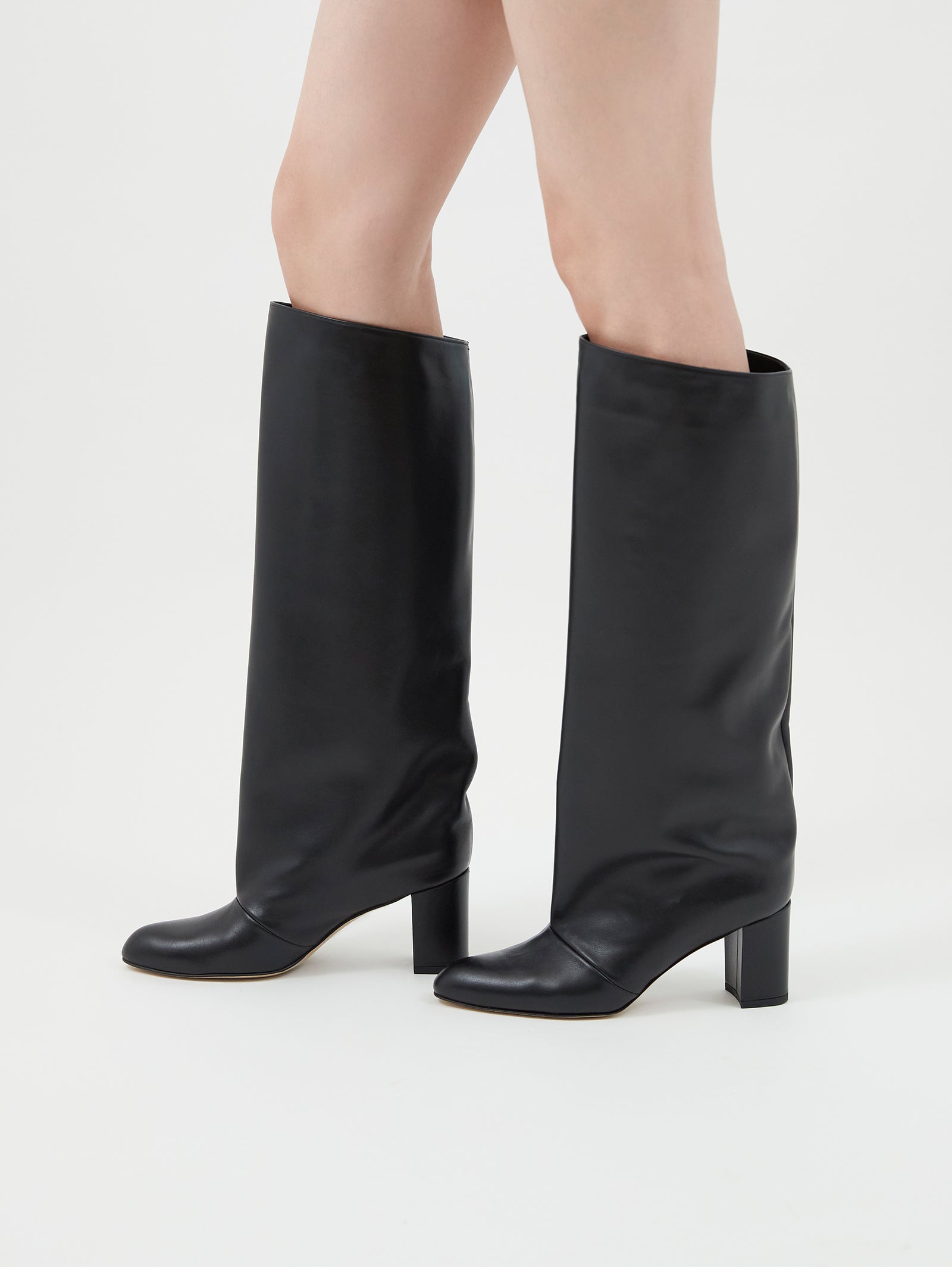 チャンキーヒールロングブーツ 7138/BOOT – NEBULONI E.