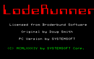 Lode Runner - NEC Retro