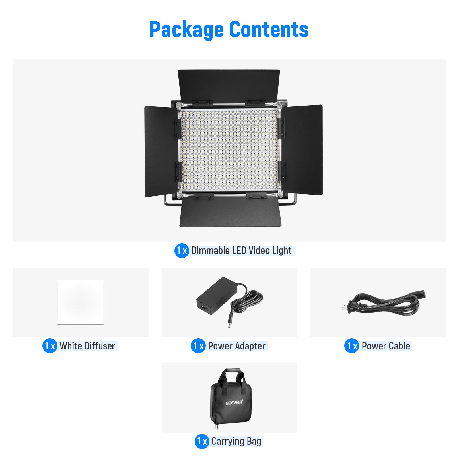 NEEWER NL660 Bi-Color Panel Light | LED Photography Light