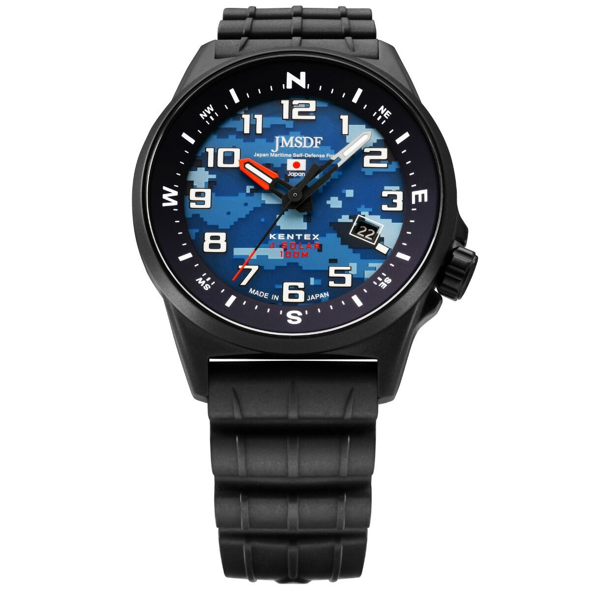 ケンテックス KENTEX 日本製 ソーラー 腕時計 メンズ JSDF コンバット