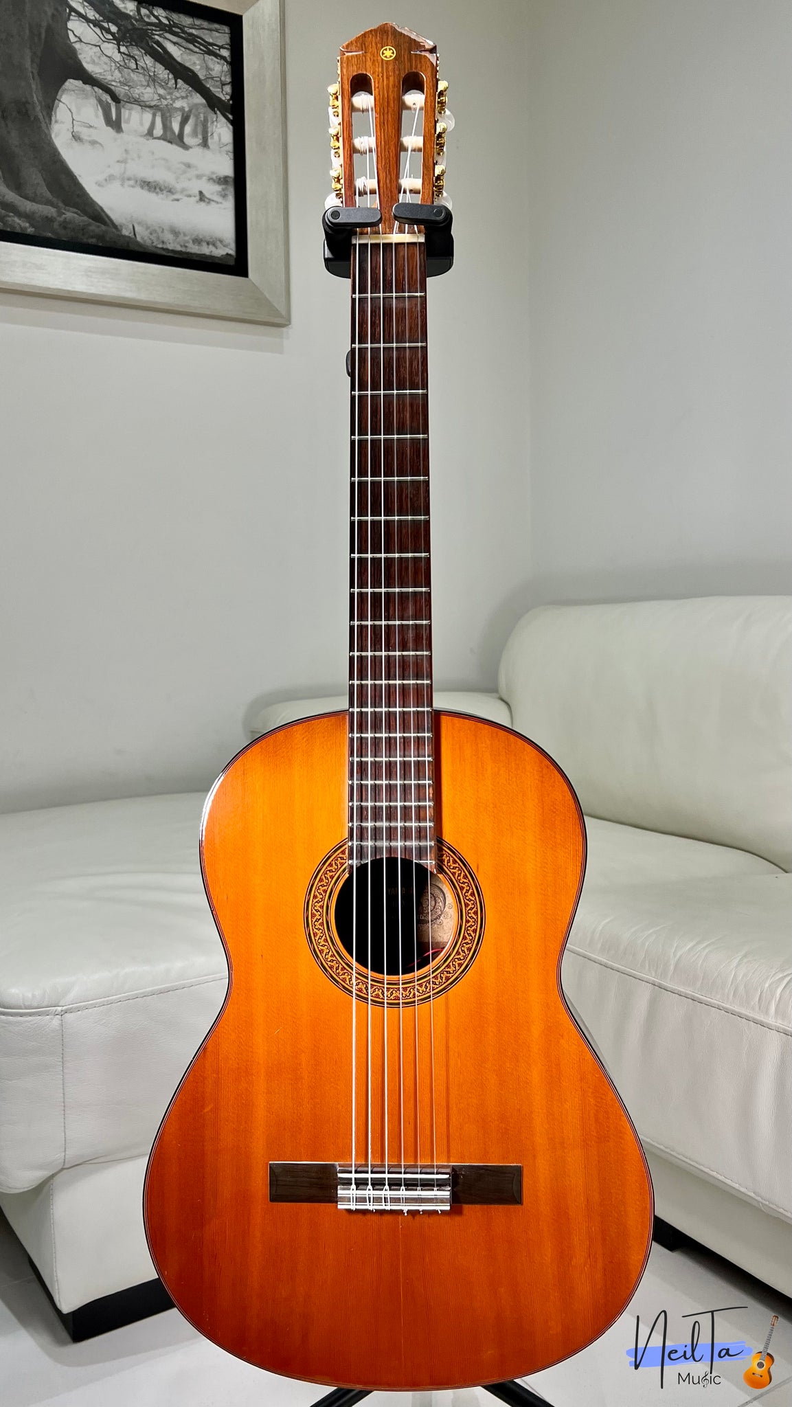Yamaha G-100D Electric Classical Guitar (1977) – Neil Ta Music