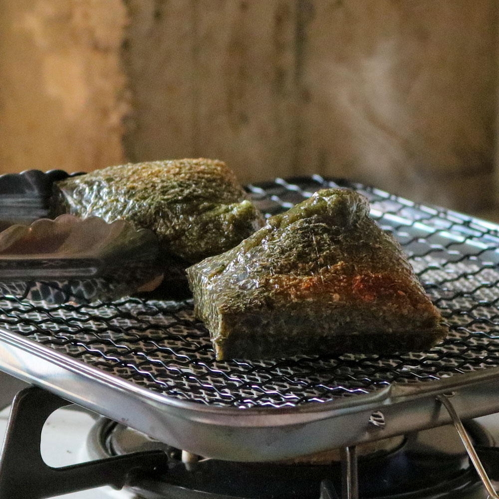 有機玄米よもぎもち6切×3個セット | YUWAERUオンラインストア 寝かせ