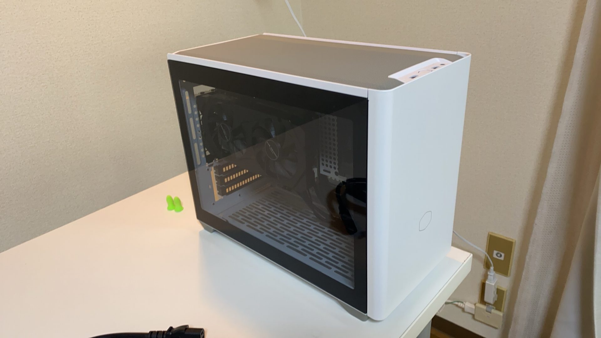 自作PC】CoolerMaster NR200Pをレビュー！ミニマリストも嬉しい小型