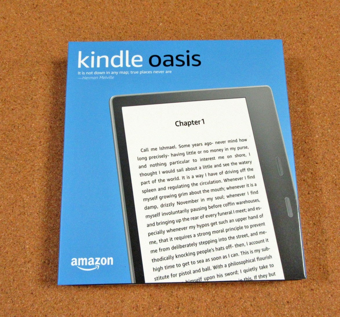写真で解説Kindle Oasis購入レビュー。やはり大画面はいい！
