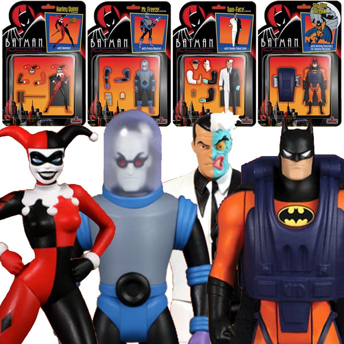 Mezco 5 Points Batman: The Animated Series Volume 2 Deluxe Set of