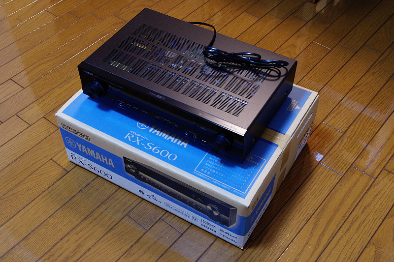 YAMAHA製AVアンプRX-S600購入 (r271-635)