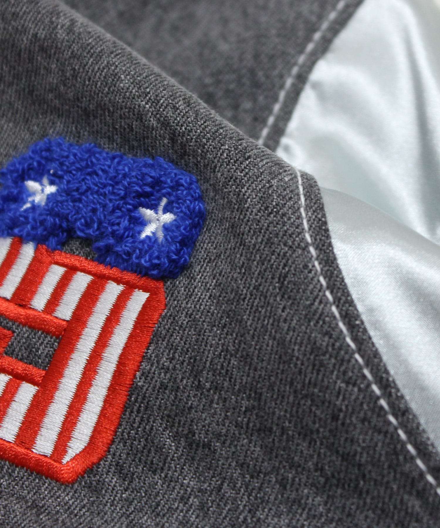 J2186 デニムコンビサテンスタジャン(M ブラック): アウター - RNA