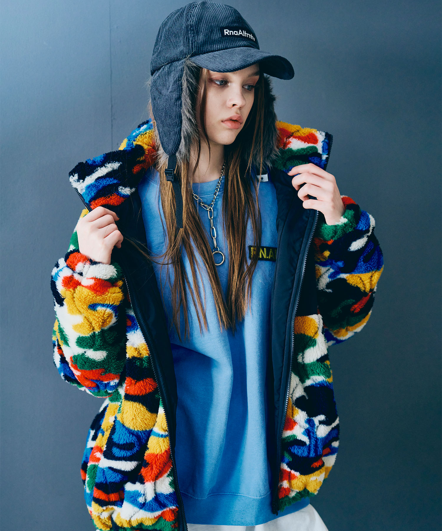 M2554 サンフェードエフェクトタイガートレーナー(M ブラック