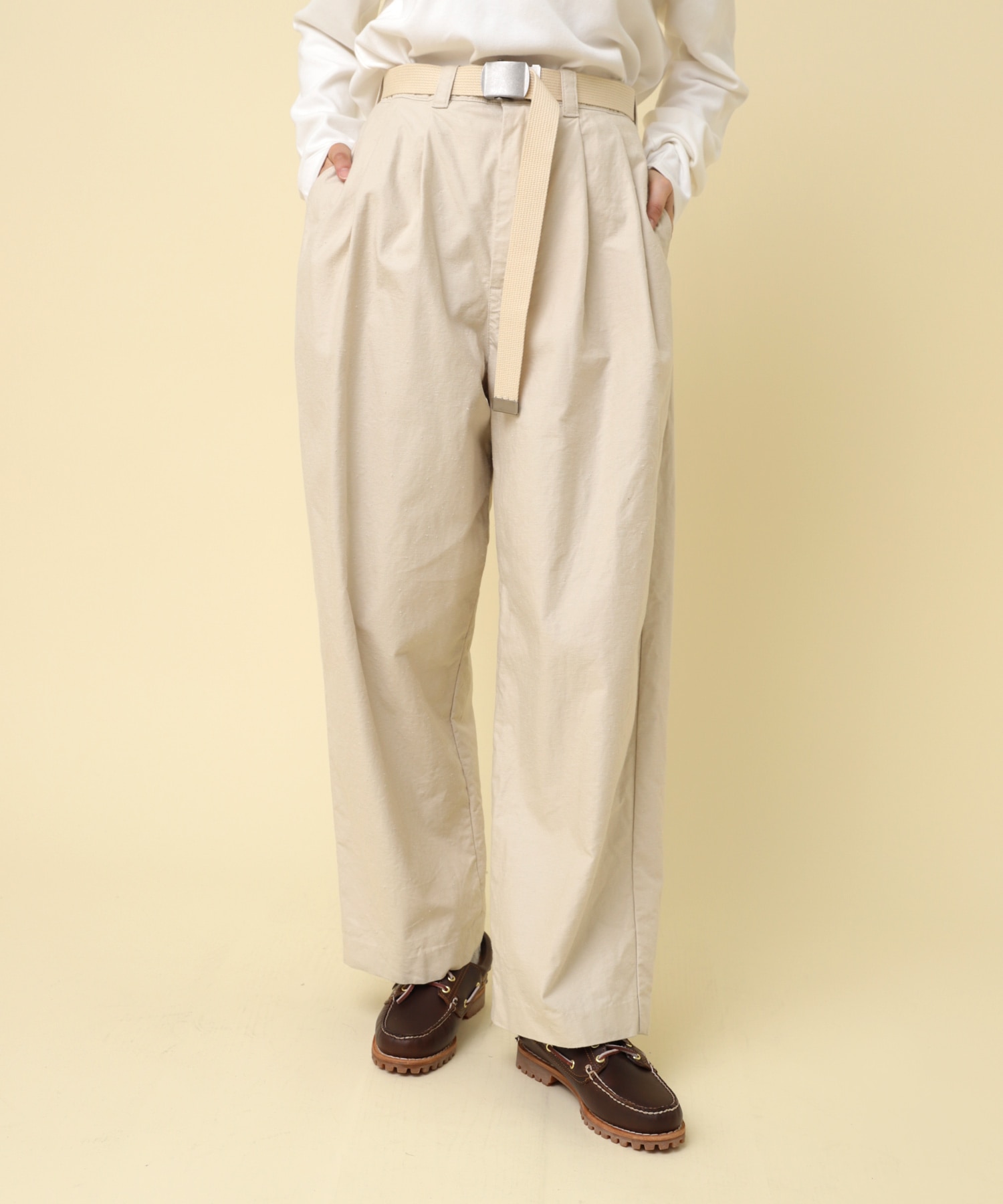 R4312 ベルト付きチノパン(F スミクロ): パンツ - RNA ONLINE STORE