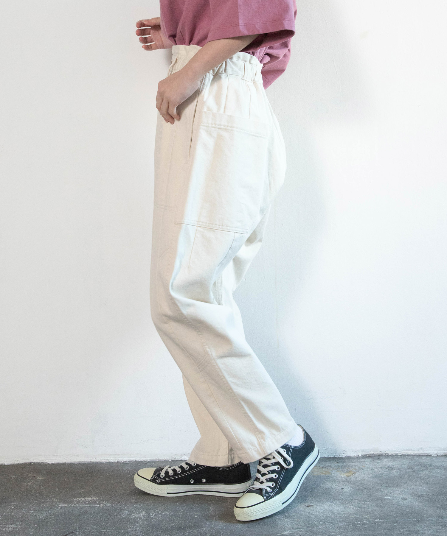 R4416 ワークテイストのPJ'sパンツ(F キナリ): パンツ - RNA ONLINE