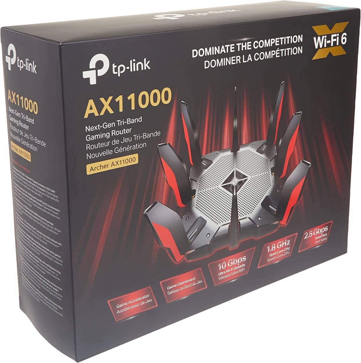 Roteador TP-Link archer ax11000 tri-band wi-fi 6 router | Netshop