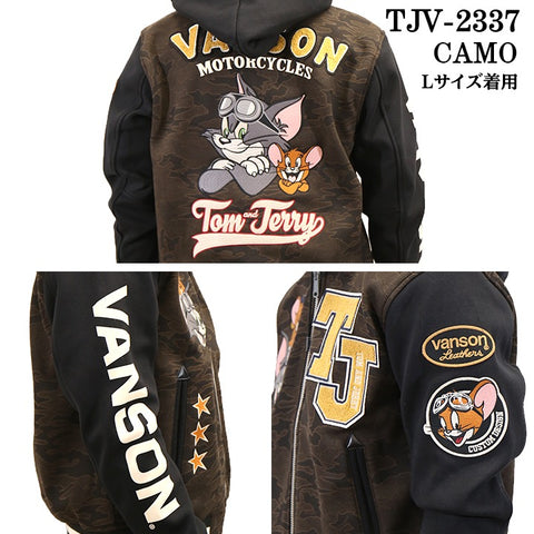 VANSON×TOM&JERRY バンソン トムジェリ コラボ ボンディング