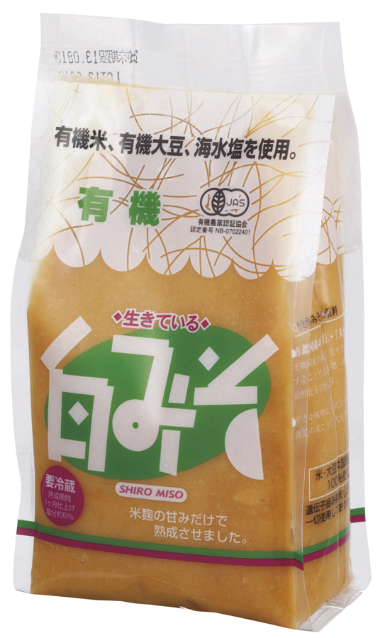 商品情報 | 007715 | 有機白みそ(冷蔵) | オーサワジャパン
