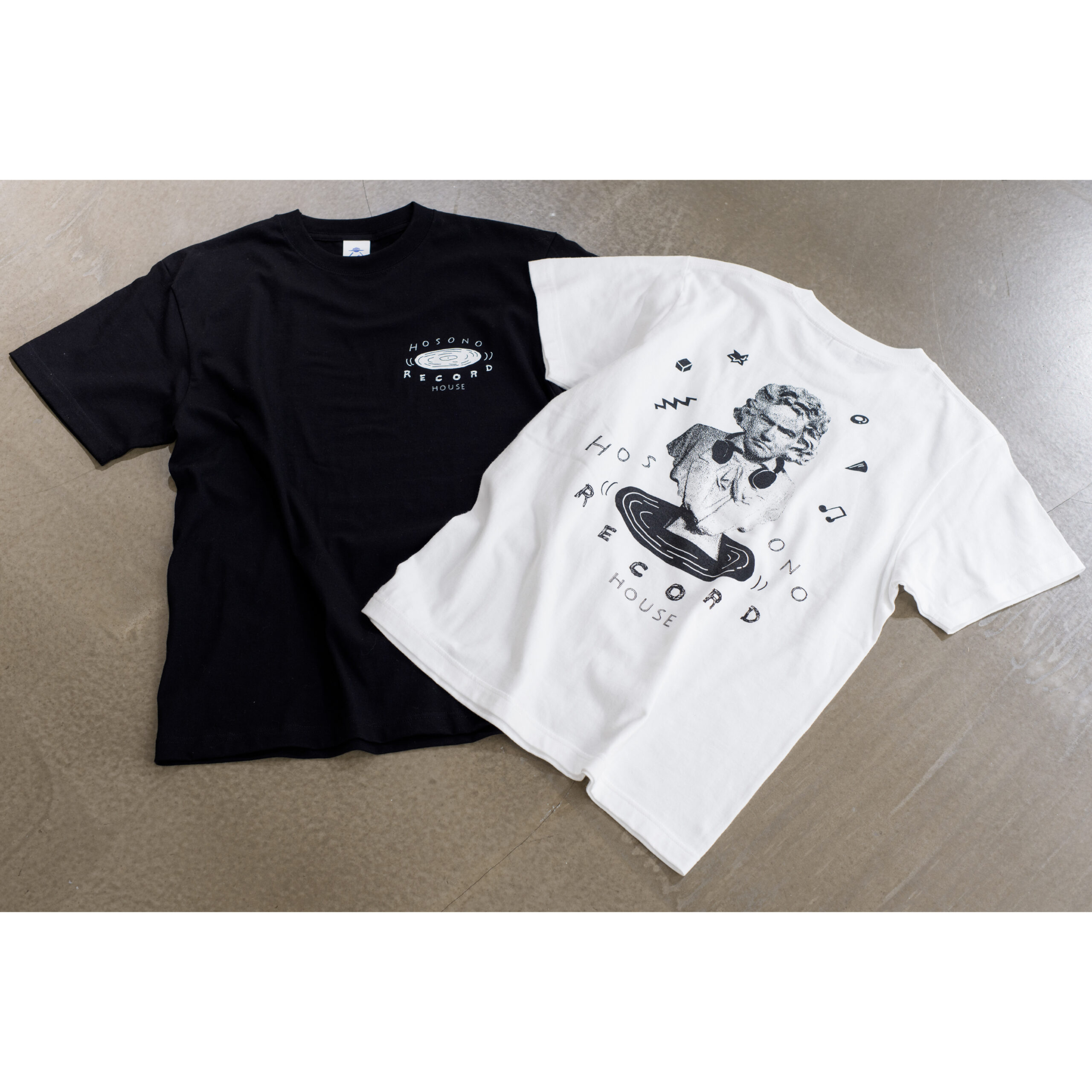 細野晴臣 - HOSONO RECORD HOUSE Tee [White] - New Gallery