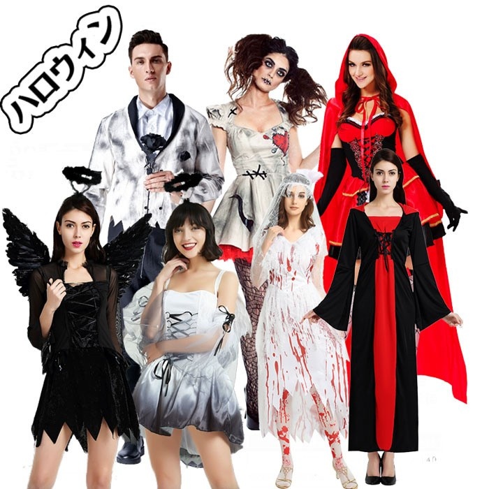 Newjoy / ハロウィン コスプレ デビル コスプレ セット 魔女 ウィッチ