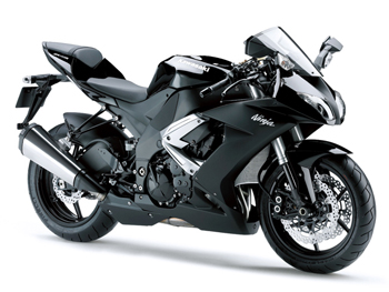 カワサキ、2009年モデル「Ninja ZX-10R」など輸出向けモデルの写真を