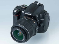 シャッター新品級 Nikon D5000 簡単操作！画面反転で自撮り撮影