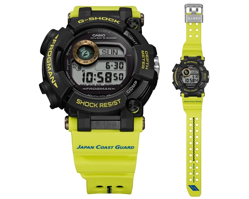 G-SHOCK FROGMAN、海上保安制度の創設70周年を記念した特別カエル