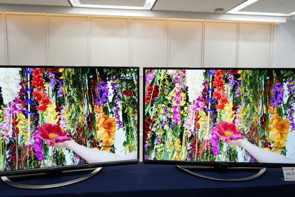シャープ、液晶テレビ「AQUOS 4K」2018年モデル - テレビの前を通ると