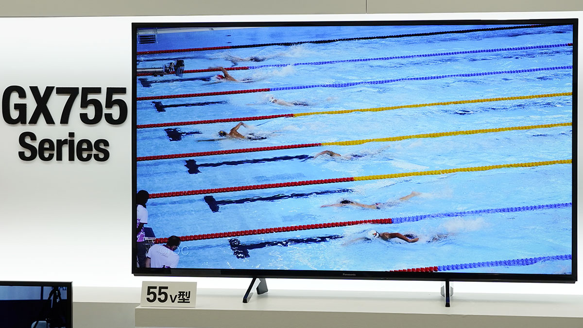 パナソニック、4K Wチューナーの液晶VIERA「GX855」「GX755」 - 43型12