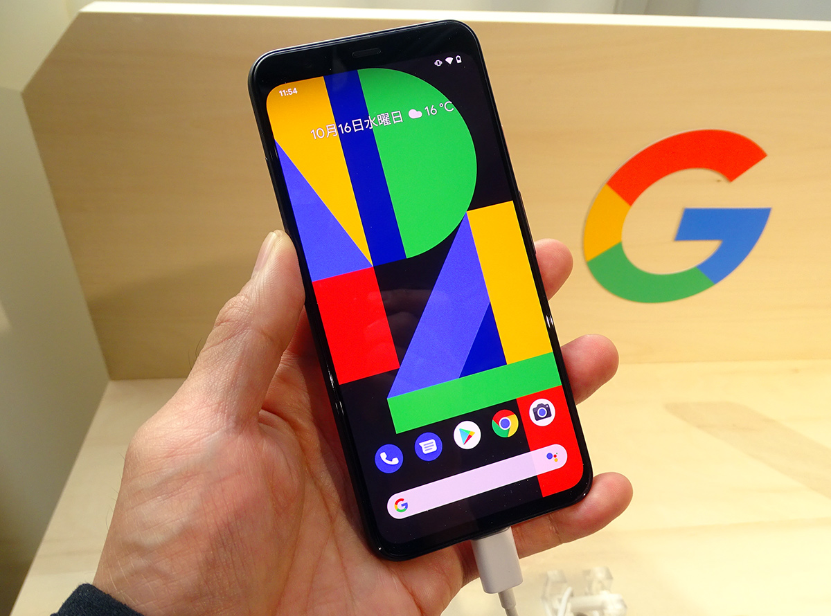 Google「Pixel 4」実機ハンズオン - 新設計のディスプレイ、Motion