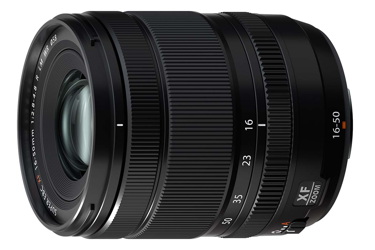 富士フイルム、軽量化した標準ズームレンズ「XF16-50mmF2.8-4.8 R LM