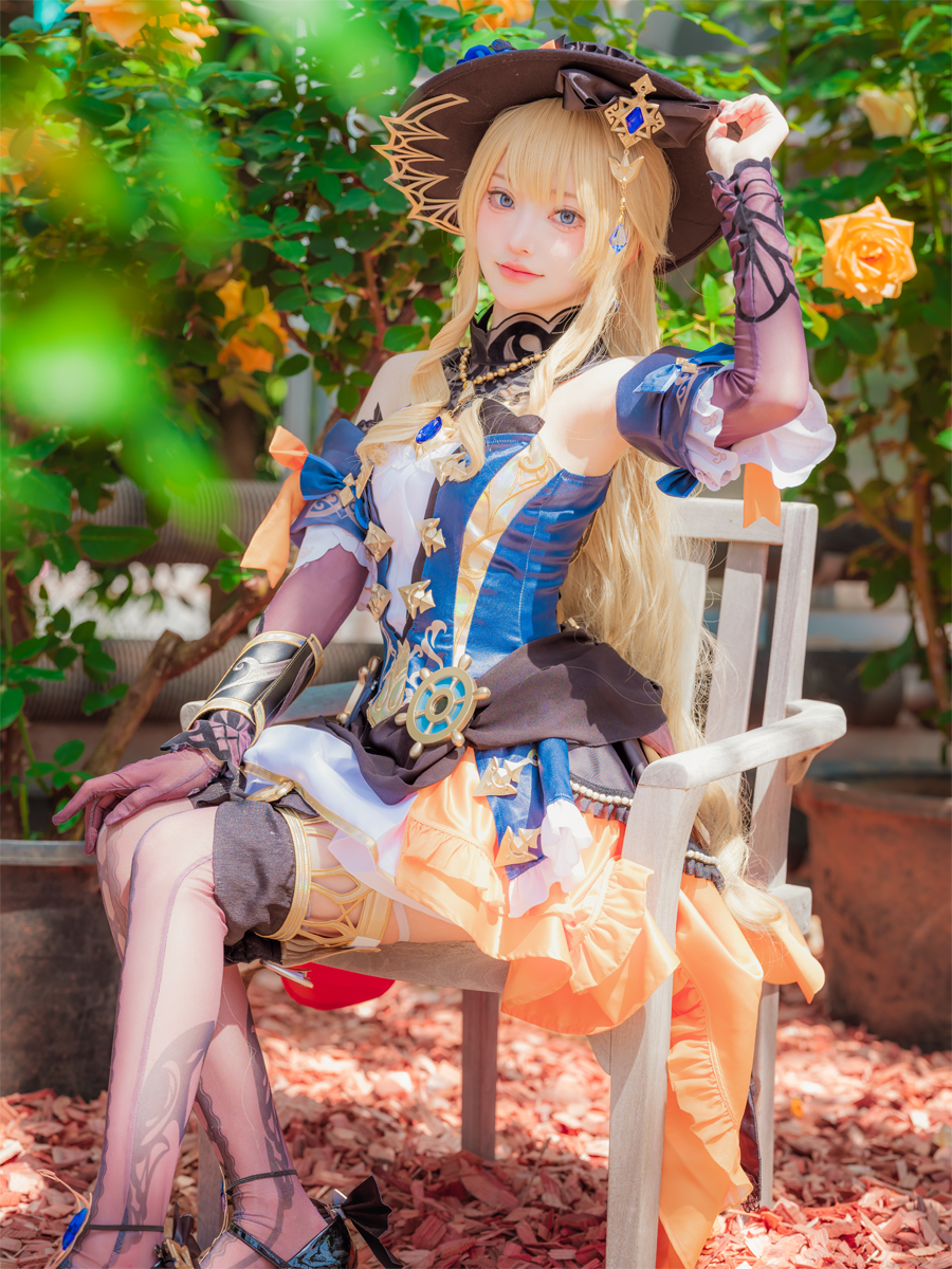 美しすぎる」「本物ですか」『原神』ナヴィアのコスプレに絶賛の声