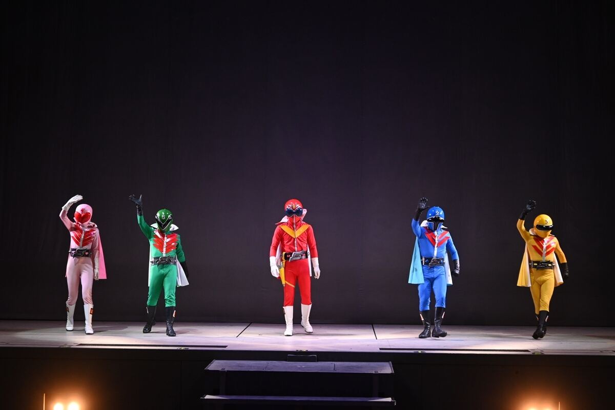 素顔の5人が奇跡の再結集! 50周年記念『秘密戦隊ゴレンジャー