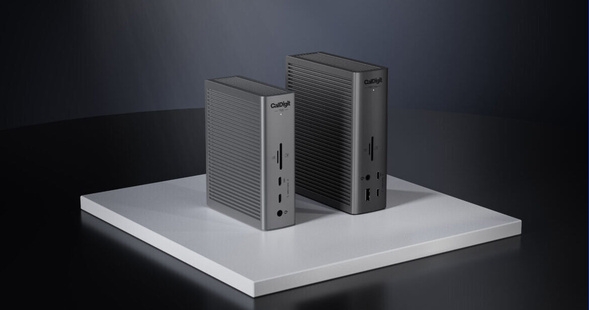 CalDigit、Thunderbolt 5対応の新型ドック「TS5」「TS5 Plus」発表