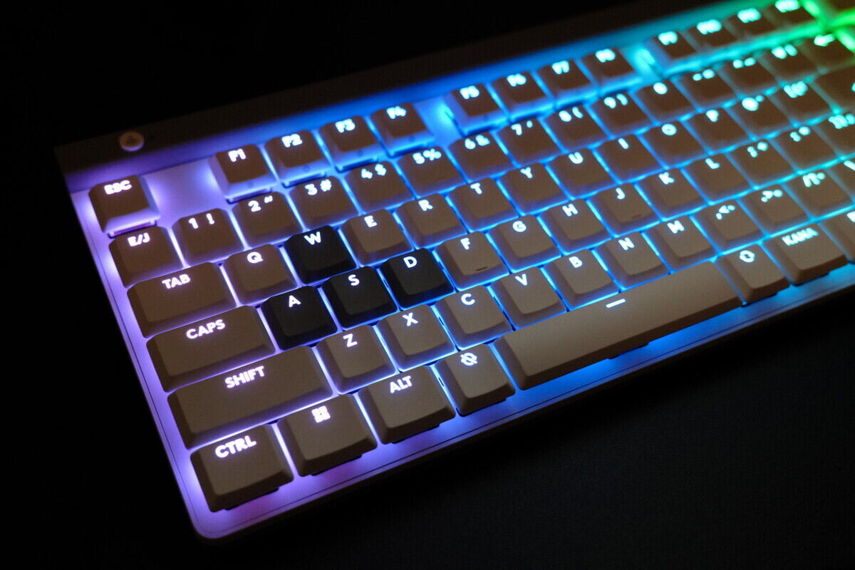 ロジクール「G515 RAPID TKL」を写真でレビュー。薄くてラピトリ対応