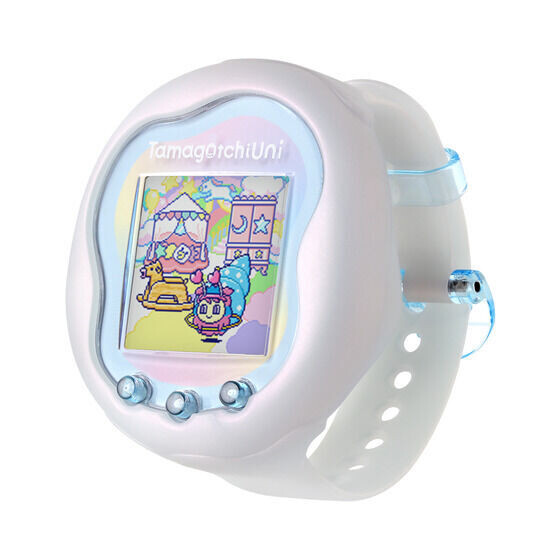 Tamagotchi Uni」オーロラピンク&プリズムホワイト、プレバン限定
