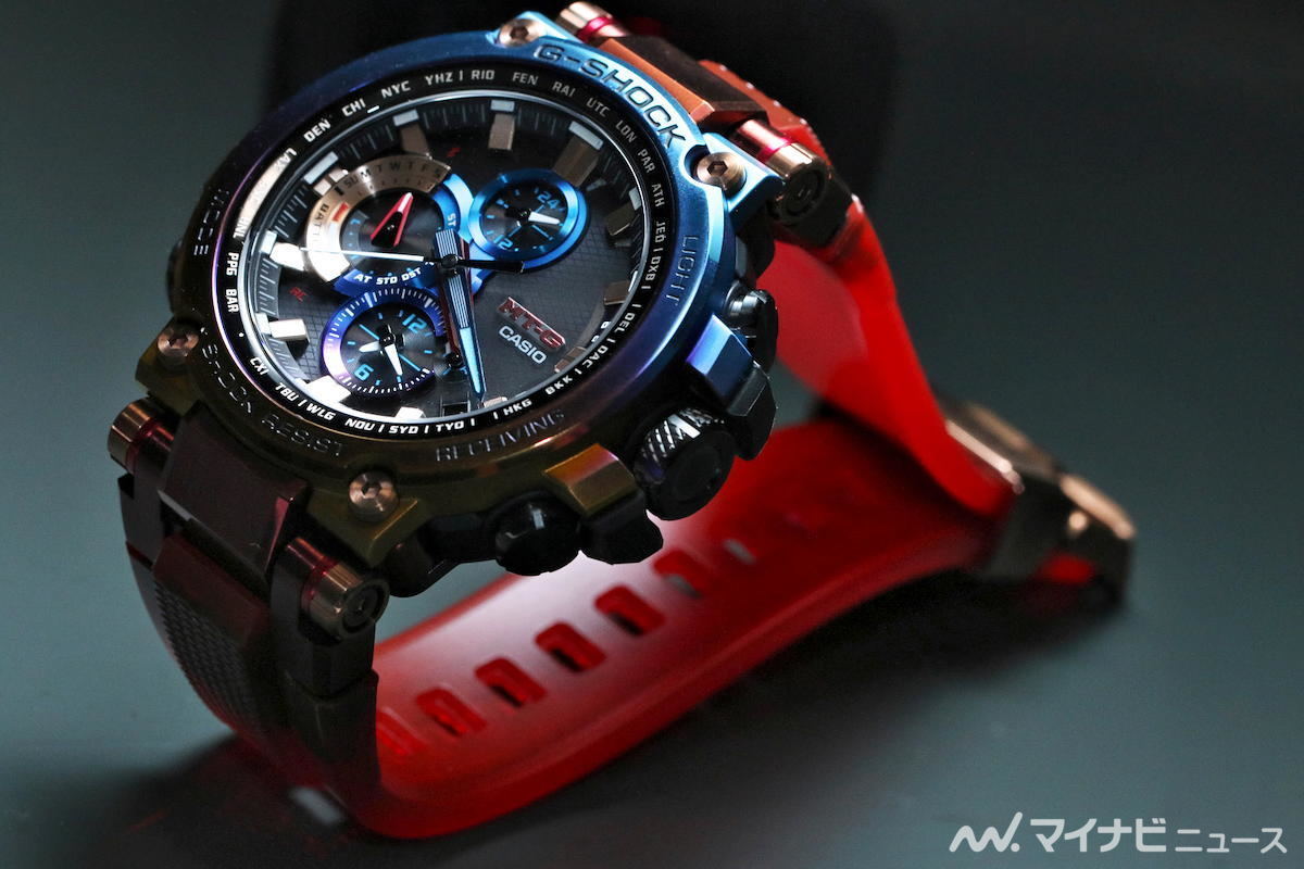G-SHOCK新作を写真で - 噴火的衝撃！「火山雷」のMT-G「MTG-B1000VL