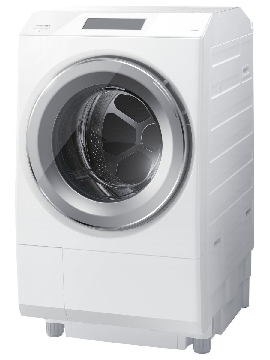 東芝、2種類の泡で汚れ戻りもおさえるドラム式洗濯乾燥機「ZABOON