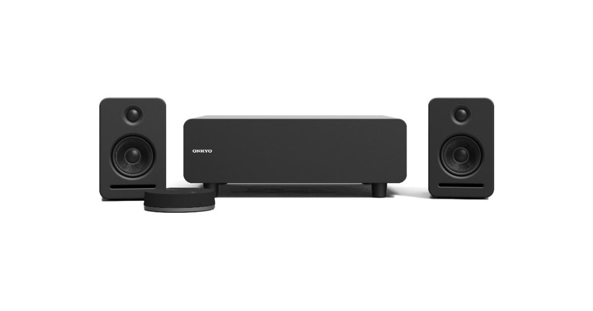 オンキヨー、ワイヤレスで最大5.1chシステムを実現「SOUND SPHERE