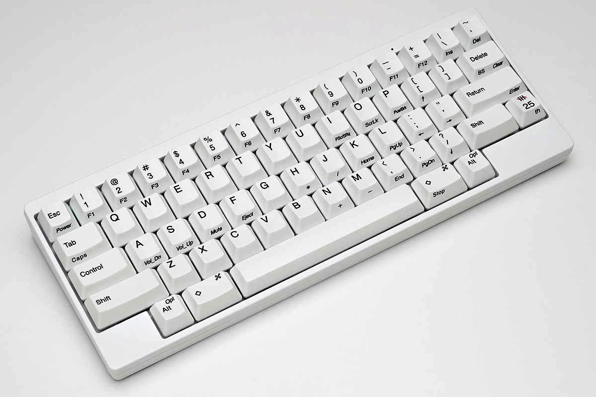 瞬殺で完売したHHKB用「キートップセット（雪）無刻印」再販決定、600