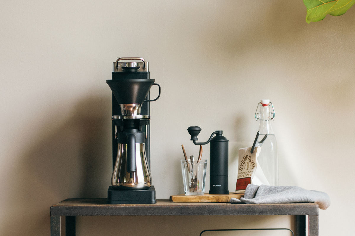 バルミューダ、コーヒーメーカー「BALMUDA The Brew」と一緒に使える